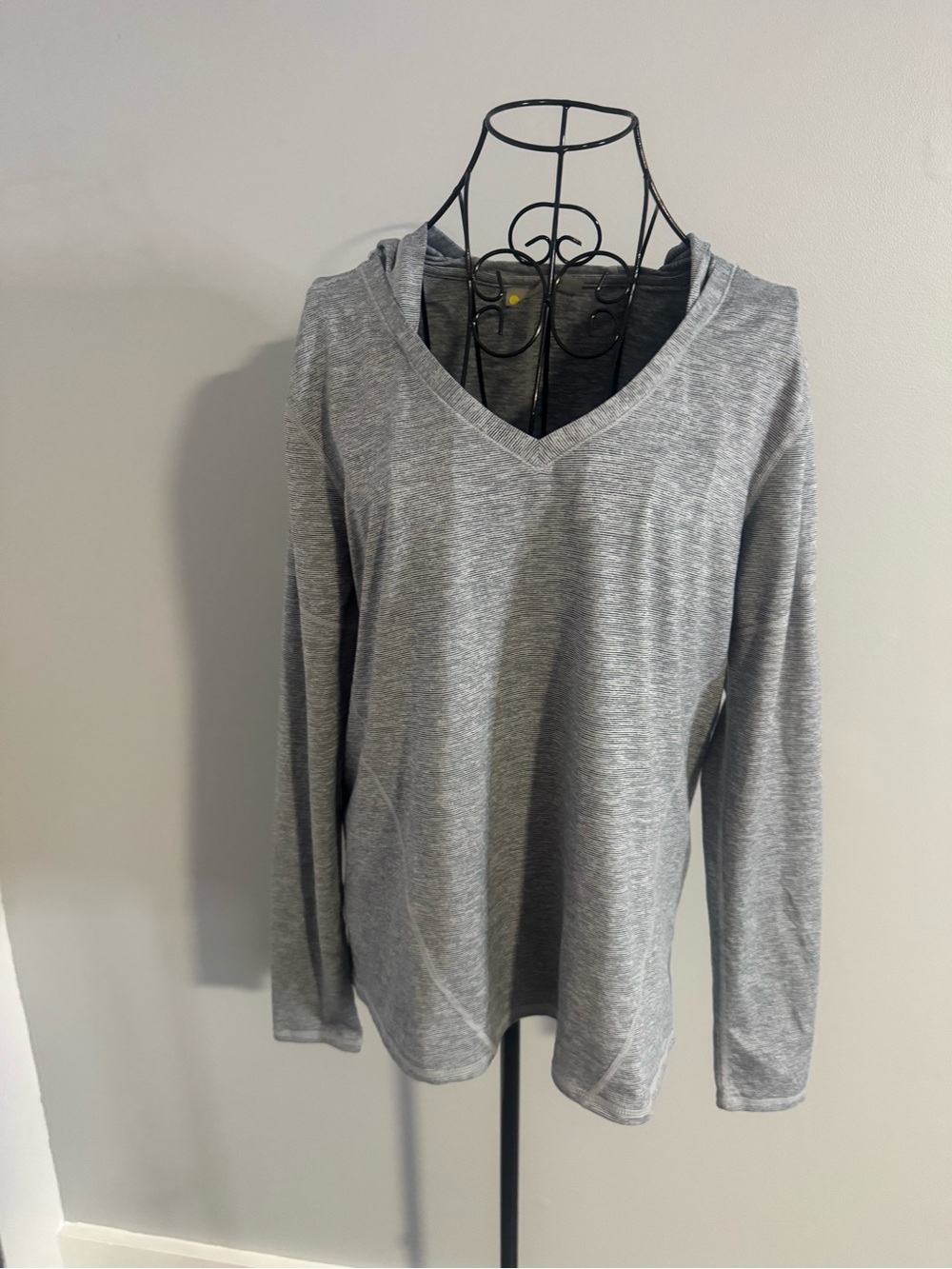 Zella Lightweight Gray Hoodie Size Medium